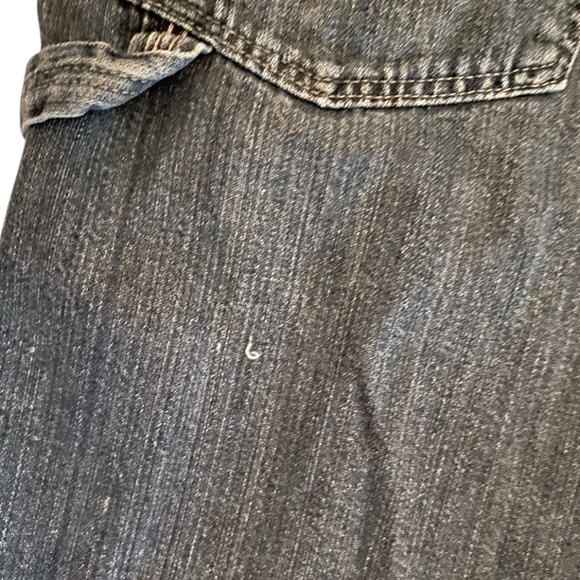 Wrangler Shorts Dark blue Jorts Carpenter Cargo Pockets Baggy Y2k Size 38 - Picture 3 of 9